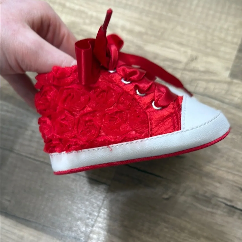 BABY Red Kids Shoes Set
